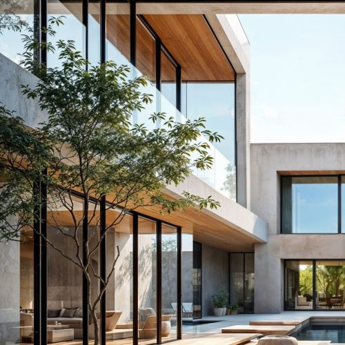 Diseño sin título - 2026-01-16T125403.681 Proyecto Casa 1 estilo XXX. Chicureo, Santiago